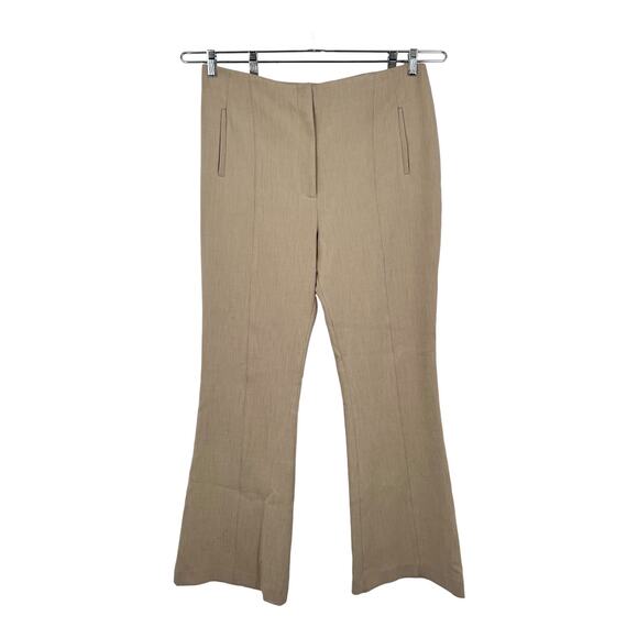 Veronica Beard pants Azariah flared beige size 16 - Picture 2 of 7